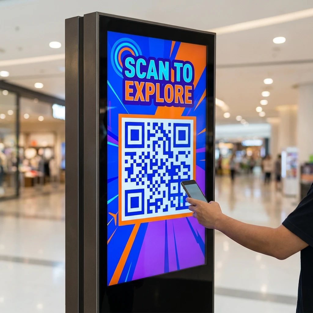 Interactive DOOH-Werbeformat